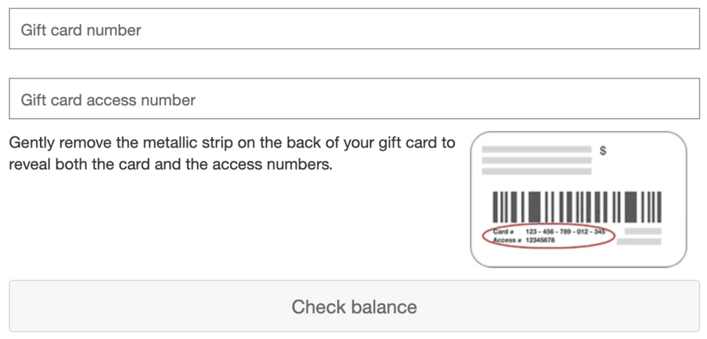 How To Check The Balance On A Walmart Gift Card